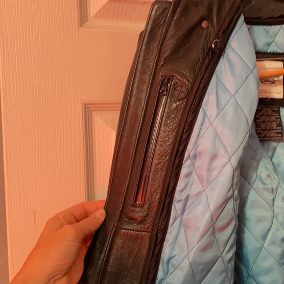 Ladies Harley Davidson Leather Jacket with detachable inner lining - Picture 5 of 8